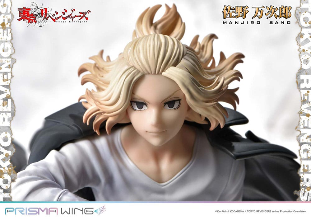 Tokyo Revengers Prisma Wing PVC Statue 1/7 Manjiro Sano 23cm - Scale Statue - Prime 1 Studio - Hobby Figures UK