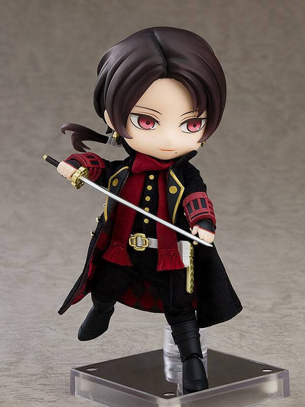 Touken Ranbu -ONLINE- Nendoroid Doll Action Figure Kashuu Kiyomitsu 14cm - Mini Figures - Orange Rouge - Hobby Figures UK
