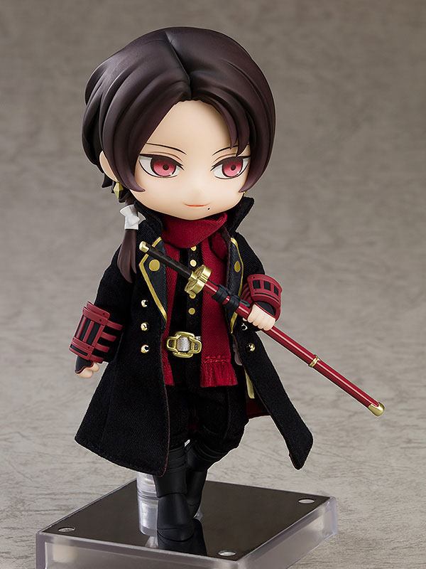 Touken Ranbu -ONLINE- Nendoroid Doll Action Figure Kashuu Kiyomitsu 14cm - Mini Figures - Orange Rouge - Hobby Figures UK