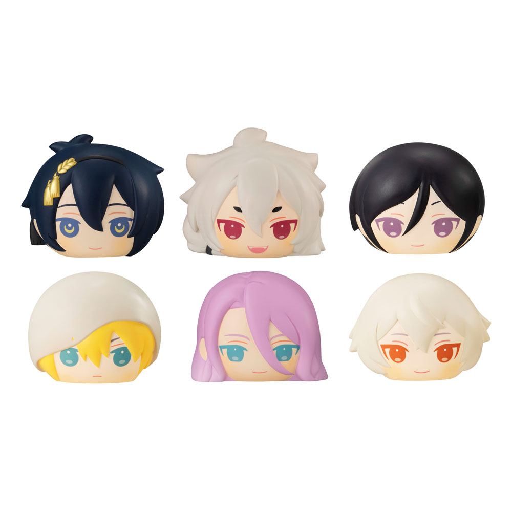 Touken Ranbu Online Fluffy Squeeze Bread Anti-Stress Figures 8cm Assortment Vol. 1 (6) - Mini Figures - Megahouse - Hobby Figures UK