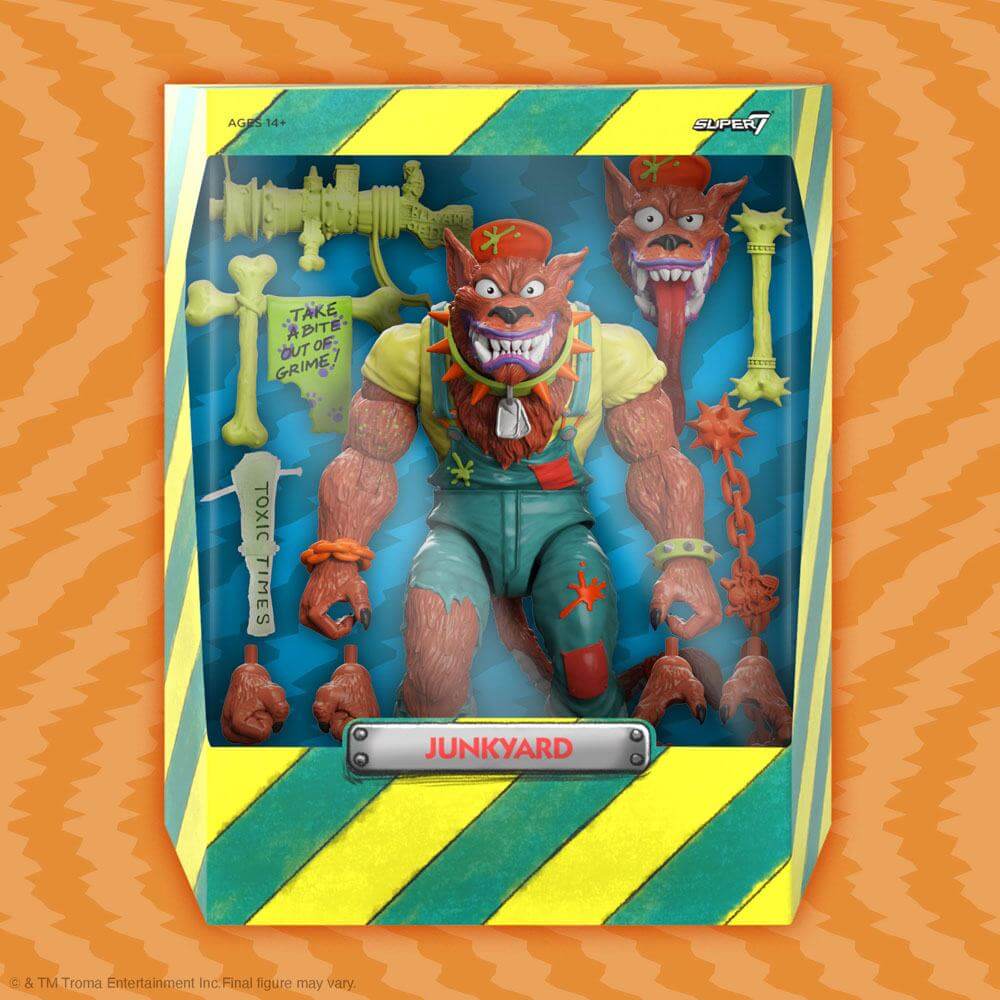 Toxic Crusaders Ultimates Action Figure Junkyard 18cm - Action Figures - Super7 - Hobby Figures UK