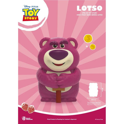 Toy Story Piggy Vinyl Bank Lotso 35cm - Scale Statue - Beast Kingdom Toys - Hobby Figures UK