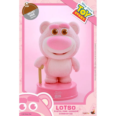 Toy Story 3 Cosbaby (S) Mini Figure Lotso (Pastel Pink Version) 10cm - Mini Figures - Hot Toys - Hobby Figures UK