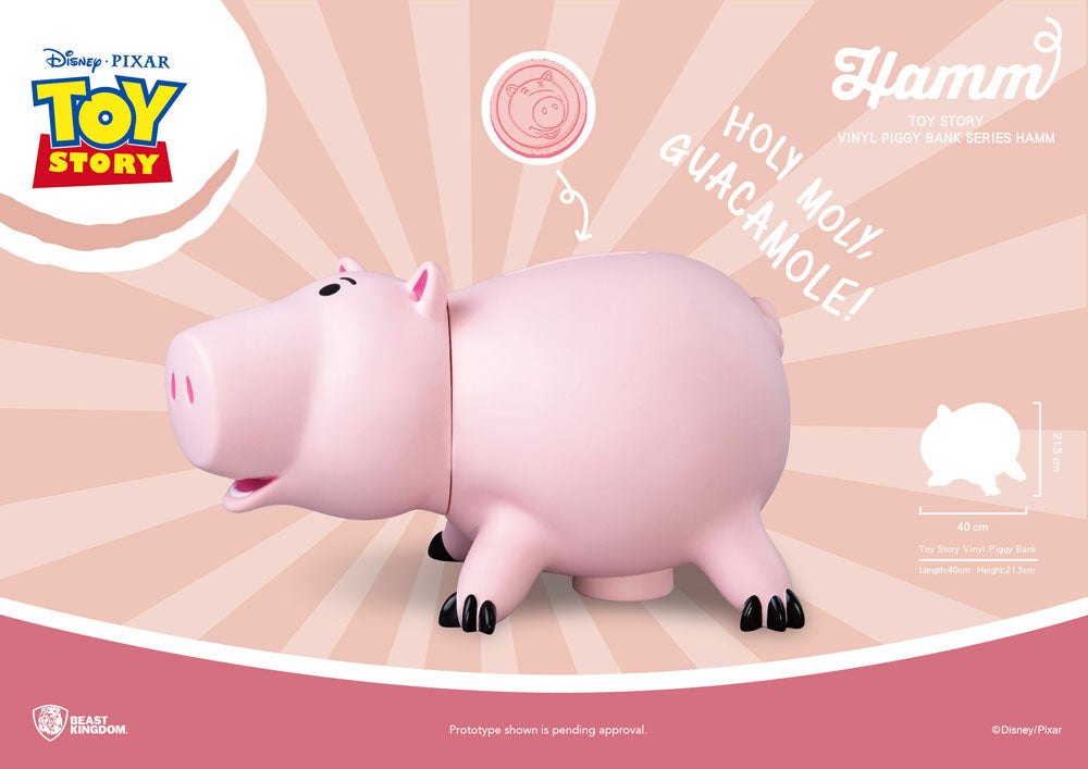 Toy Story Piggy Vinyl Bank Hamm 40cm - Scale Statue - Beast Kingdom Toys - Hobby Figures UK