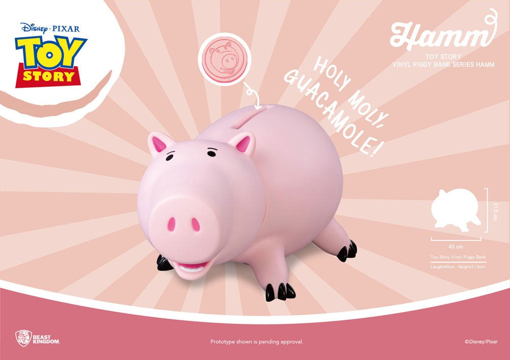 Toy Story Piggy Vinyl Bank Hamm 40cm - Scale Statue - Beast Kingdom Toys - Hobby Figures UK