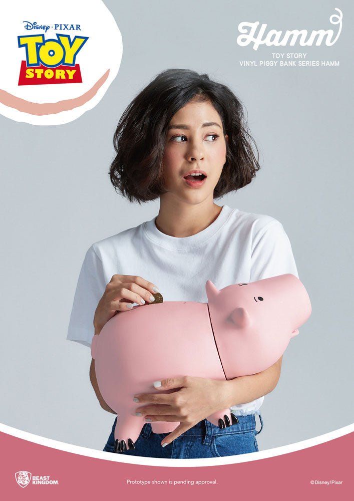 Toy Story Piggy Vinyl Bank Hamm 40cm - Scale Statue - Beast Kingdom Toys - Hobby Figures UK