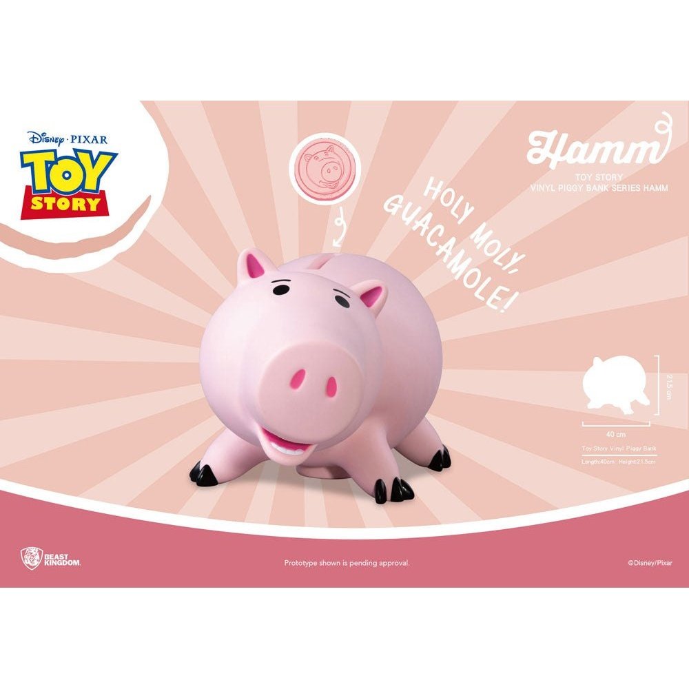 Toy Story Piggy Vinyl Bank Hamm 40cm - Scale Statue - Beast Kingdom Toys - Hobby Figures UK