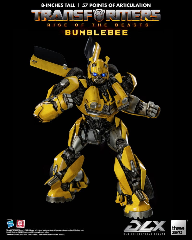 Transformers: Rise of the Beasts DLX Action Figure 1/6 Bumblebee 37cm - Action Figures - ThreeZero - Hobby Figures UK
