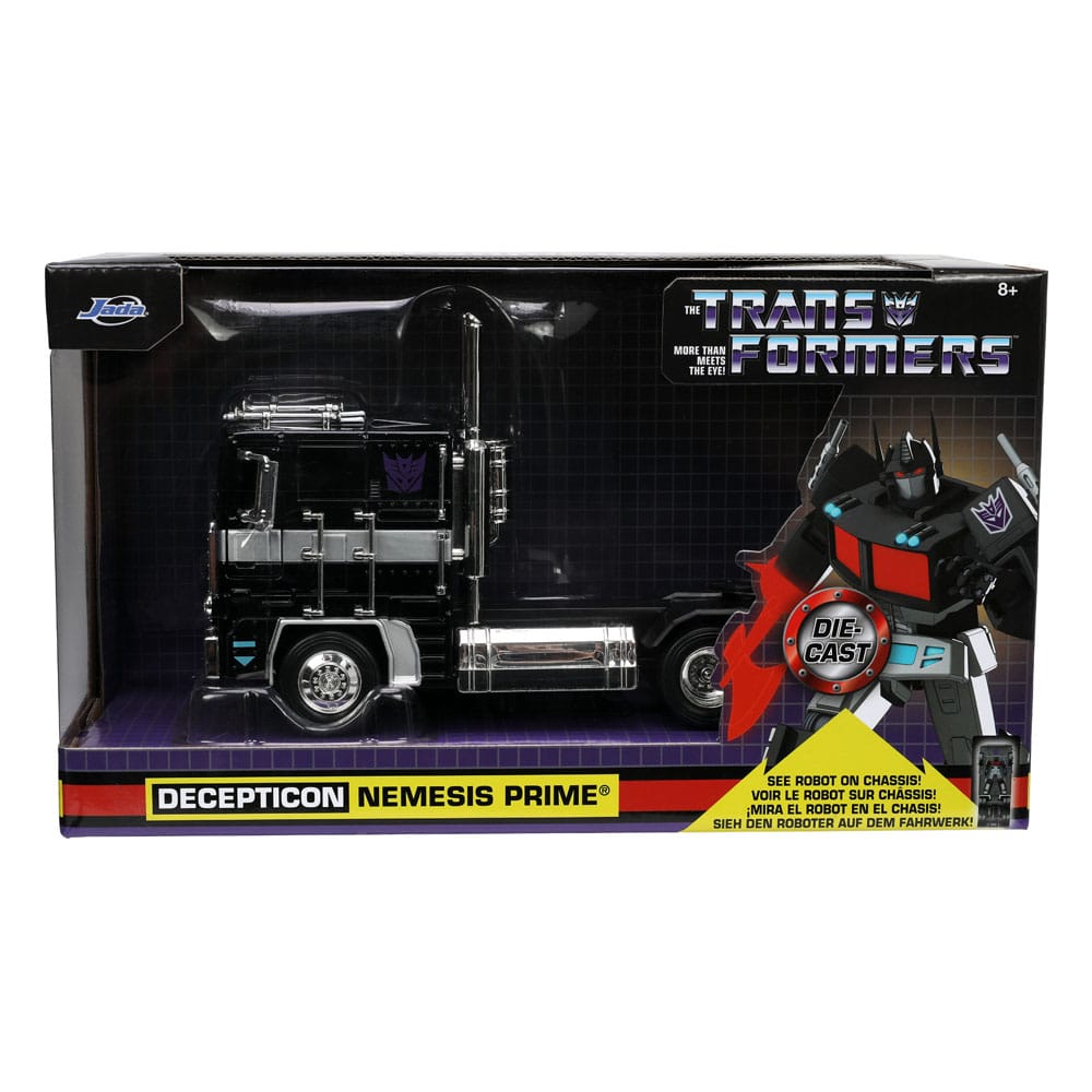 Transformers Diecast Model 1/24 G1 Nemesis Prime - Action Figures - Jada Toys - Hobby Figures UK