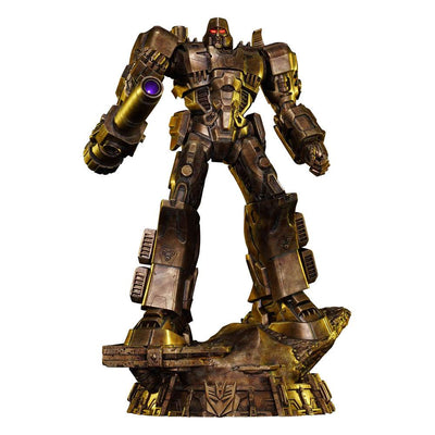 Transformers: G1 Statue Megatron Antique Gold 60cm - Scale Statue - Prime 1 Studio - Hobby Figures UK