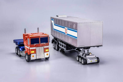 Transformers Interactive Auto-Converting Vehicle Optimus Prime Flagship Trailer Kit 91cm - Action Figures - Robosen - Hobby Figures UK