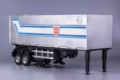 Transformers Interactive Auto-Converting Vehicle Optimus Prime Flagship Trailer Kit 91cm - Action Figures - Robosen - Hobby Figures UK