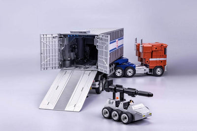 Transformers Interactive Auto-Converting Vehicle Optimus Prime Flagship Trailer Kit 91cm - Action Figures - Robosen - Hobby Figures UK