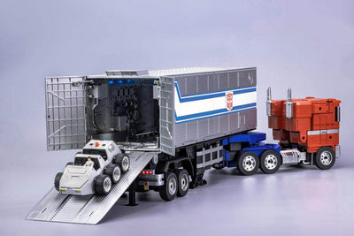 Transformers Interactive Auto-Converting Vehicle Optimus Prime Flagship Trailer Kit 91cm - Action Figures - Robosen - Hobby Figures UK