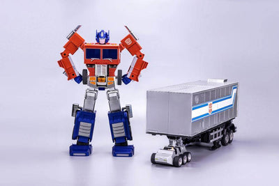 Transformers Interactive Auto-Converting Vehicle Optimus Prime Flagship Trailer Kit 91cm - Action Figures - Robosen - Hobby Figures UK