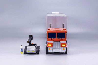 Transformers Interactive Auto-Converting Vehicle Optimus Prime Flagship Trailer Kit 91cm - Action Figures - Robosen - Hobby Figures UK