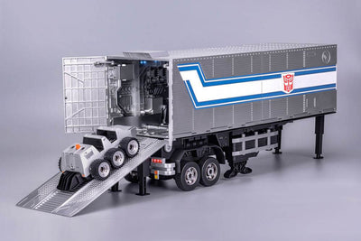 Transformers Interactive Auto-Converting Vehicle Optimus Prime Flagship Trailer Kit 91cm - Action Figures - Robosen - Hobby Figures UK