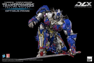 Transformers: The Last Knight DLX Action Figure 1/6 Optimus Prime 28cm - Action Figures - Threezero - Hobby Figures UK