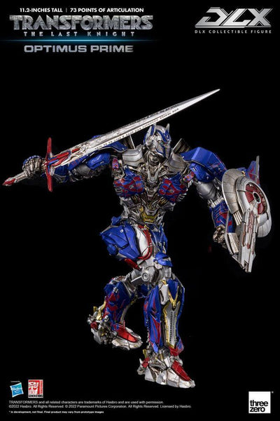 Transformers: The Last Knight DLX Action Figure 1/6 Optimus Prime 28cm - Action Figures - Threezero - Hobby Figures UK