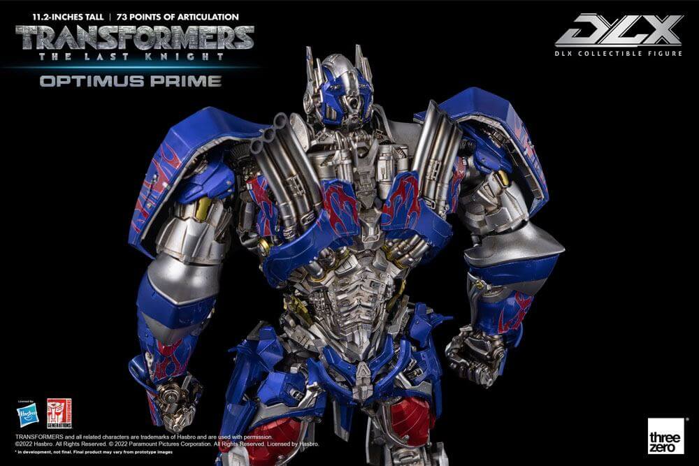 Transformers: The Last Knight DLX Action Figure 1/6 Optimus Prime 28cm - Action Figures - Threezero - Hobby Figures UK