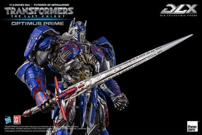 Transformers: The Last Knight DLX Action Figure 1/6 Optimus Prime 28cm - Action Figures - Threezero - Hobby Figures UK