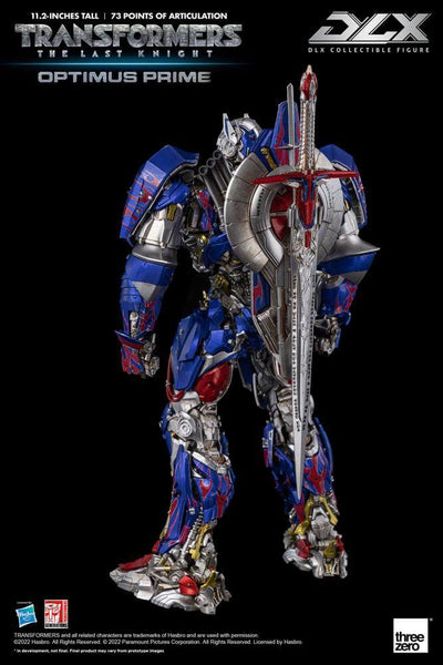 Transformers: The Last Knight DLX Action Figure 1/6 Optimus Prime 28cm - Action Figures - Threezero - Hobby Figures UK