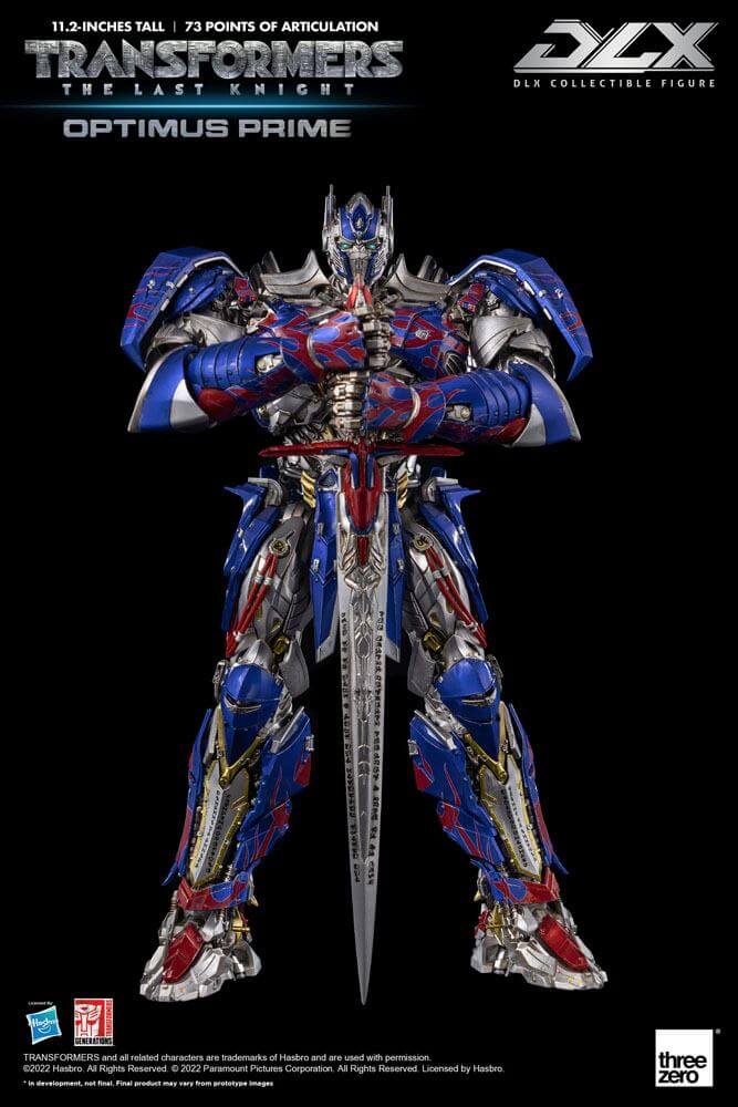 Transformers: The Last Knight DLX Action Figure 1/6 Optimus Prime 28cm - Action Figures - Threezero - Hobby Figures UK