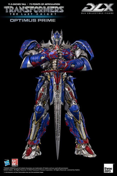 Transformers: The Last Knight DLX Action Figure 1/6 Optimus Prime 28cm - Action Figures - Threezero - Hobby Figures UK