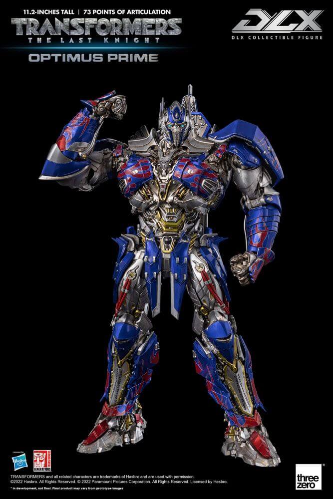 Transformers: The Last Knight DLX Action Figure 1/6 Optimus Prime 28cm - Action Figures - Threezero - Hobby Figures UK