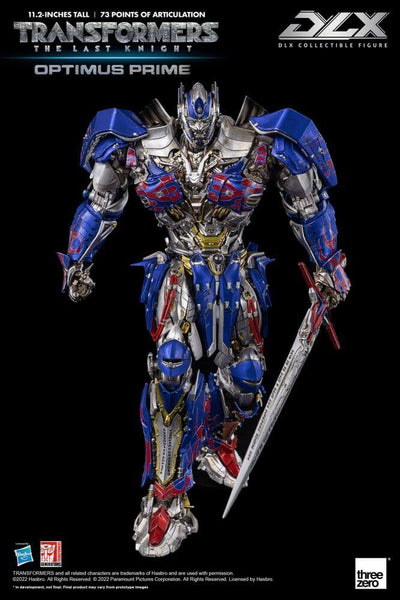 Transformers: The Last Knight DLX Action Figure 1/6 Optimus Prime 28cm - Action Figures - Threezero - Hobby Figures UK