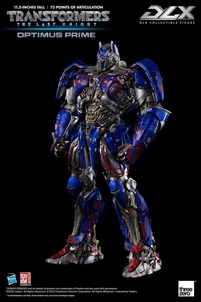 Transformers: The Last Knight DLX Action Figure 1/6 Optimus Prime 28cm - Action Figures - Threezero - Hobby Figures UK
