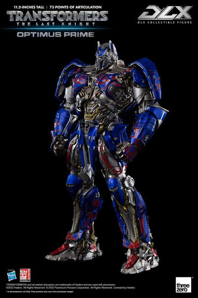 Transformers: The Last Knight DLX Action Figure 1/6 Optimus Prime 28cm - Action Figures - Threezero - Hobby Figures UK
