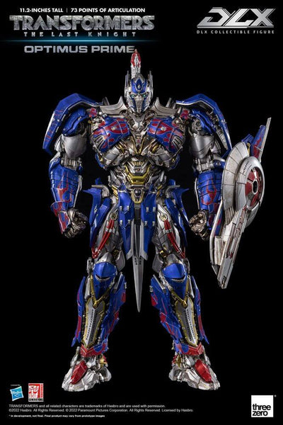 Transformers: The Last Knight DLX Action Figure 1/6 Optimus Prime 28cm - Action Figures - Threezero - Hobby Figures UK