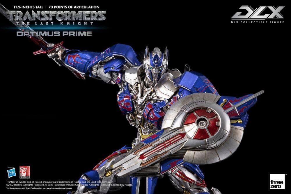 Transformers: The Last Knight DLX Action Figure 1/6 Optimus Prime 28cm - Action Figures - Threezero - Hobby Figures UK