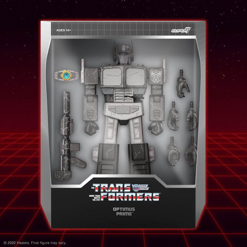 Transformers Ultimates Action Figure Optimus Prime Fallen Leader 18cm - Action Figures - Super7 - Hobby Figures UK