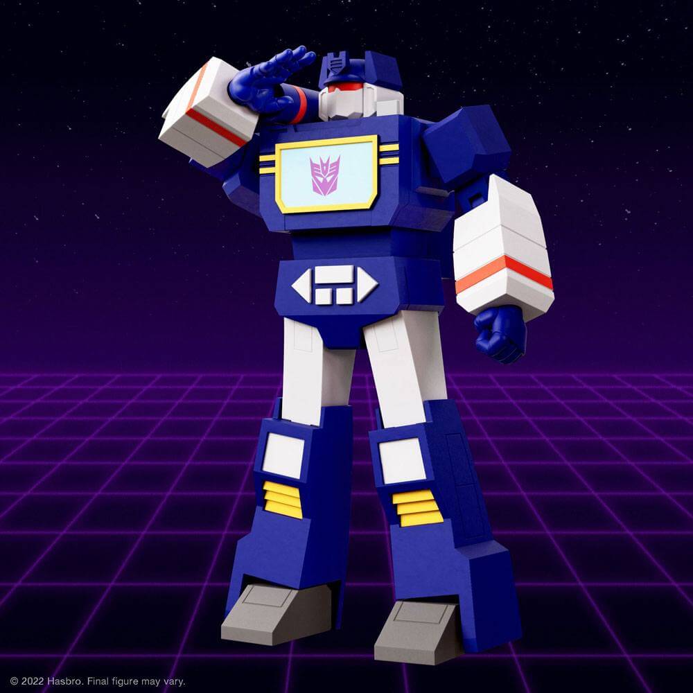 Transformers Ultimates Action Figure Soundwave G1 18cm - Action Figures - Super7 - Hobby Figures UK