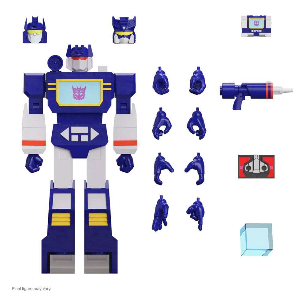 Transformers Ultimates Action Figure Soundwave G1 18cm - Action Figures - Super7 - Hobby Figures UK