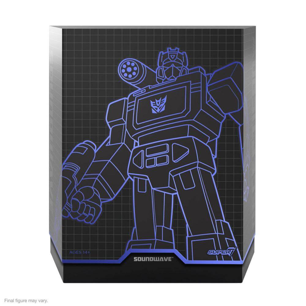 Transformers Ultimates Action Figure Soundwave G1 18cm - Action Figures - Super7 - Hobby Figures UK