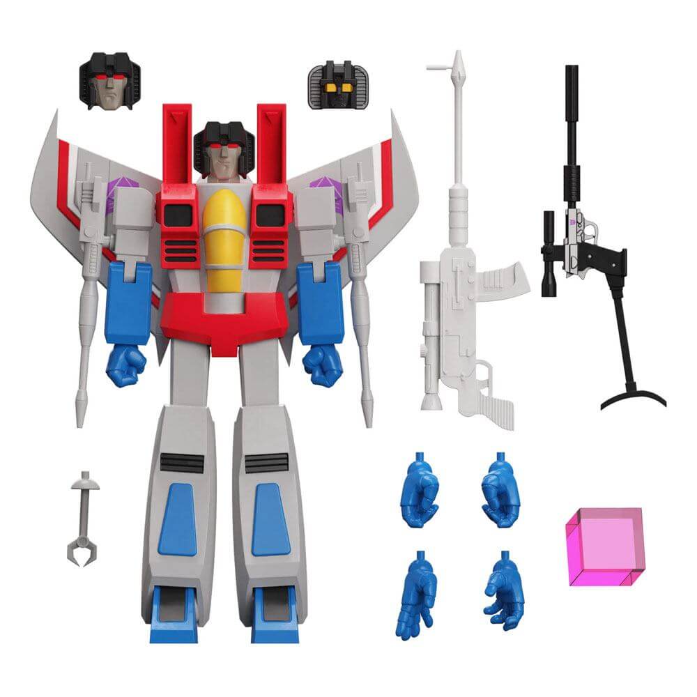 Transformers Ultimates Action Figure Starscream G1 18cm - Action Figures - Super7 - Hobby Figures UK