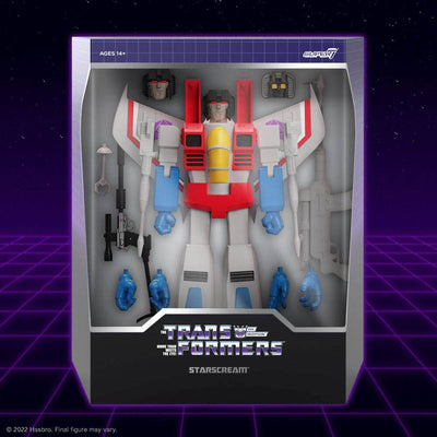 Transformers Ultimates Action Figure Starscream G1 18cm - Action Figures - Super7 - Hobby Figures UK