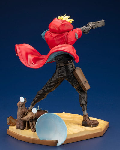 Trigun Stampede ARTFX J Statue 1/8 Vash The Stampede 22cm - Scale Statue - Kotobukiya - Hobby Figures UK