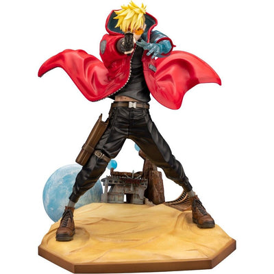Trigun Stampede ARTFX J Statue 1/8 Vash The Stampede 22cm - Scale Statue - Kotobukiya - Hobby Figures UK
