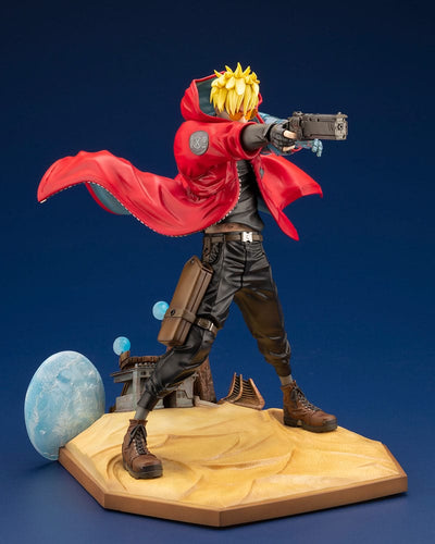 Trigun Stampede ARTFX J Statue 1/8 Vash The Stampede 22cm - Scale Statue - Kotobukiya - Hobby Figures UK