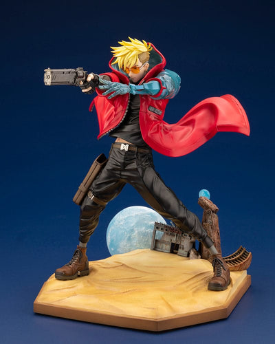 Trigun Stampede ARTFX J Statue 1/8 Vash The Stampede 22cm - Scale Statue - Kotobukiya - Hobby Figures UK