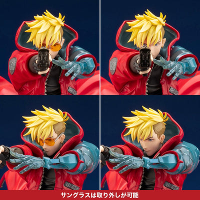 Trigun Stampede ARTFX J Statue 1/8 Vash The Stampede 22cm - Scale Statue - Kotobukiya - Hobby Figures UK