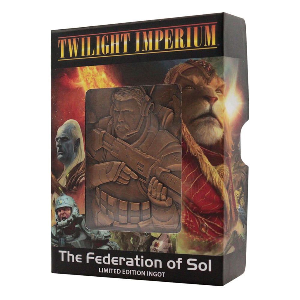 Twilight Imperium Ingot The Federation of Sol Limited Edition - Scale Statue - FaNaTtik - Hobby Figures UK