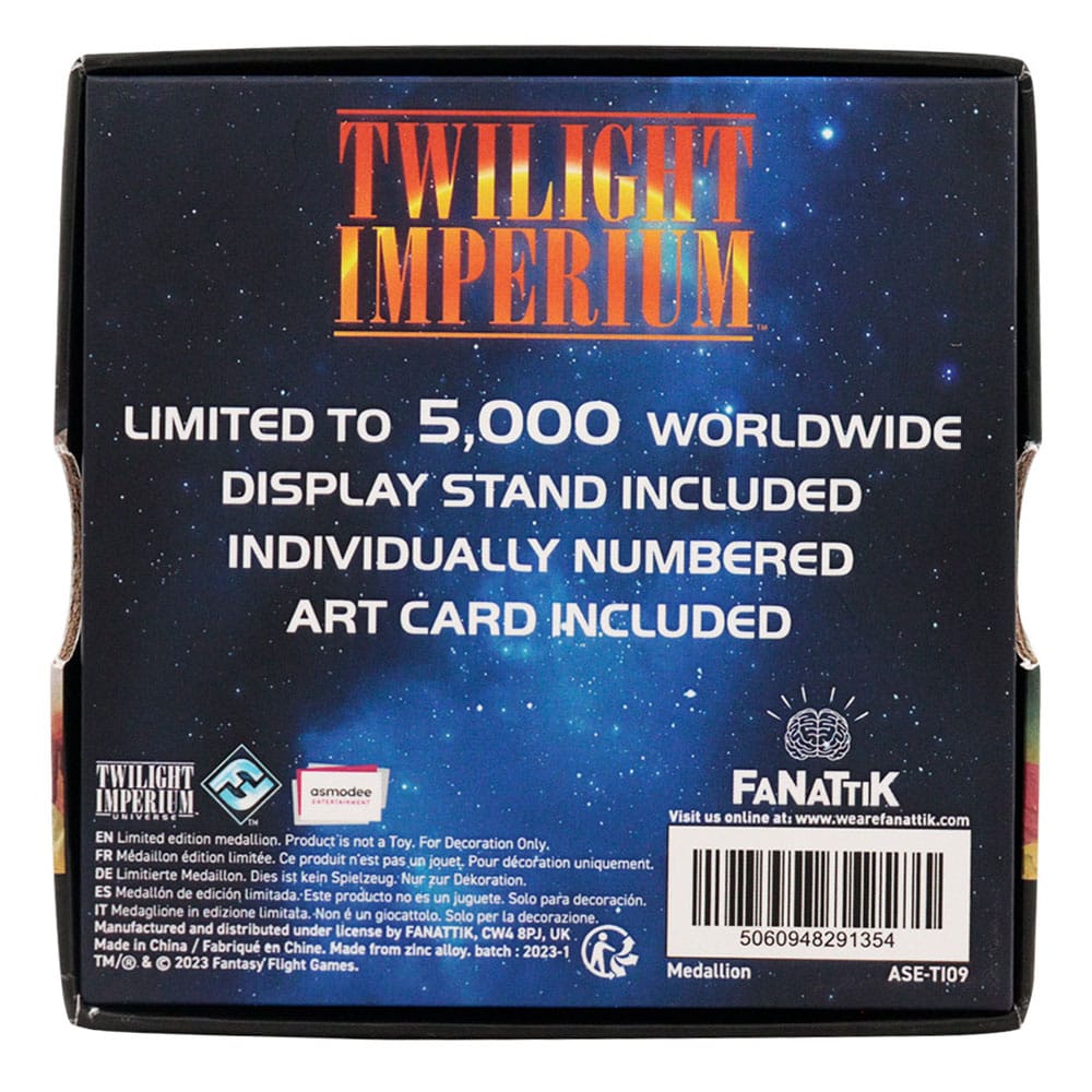 Twilight Imperium Medallion Gila Limited Edition - Scale Statue - FaNaTtik - Hobby Figures UK