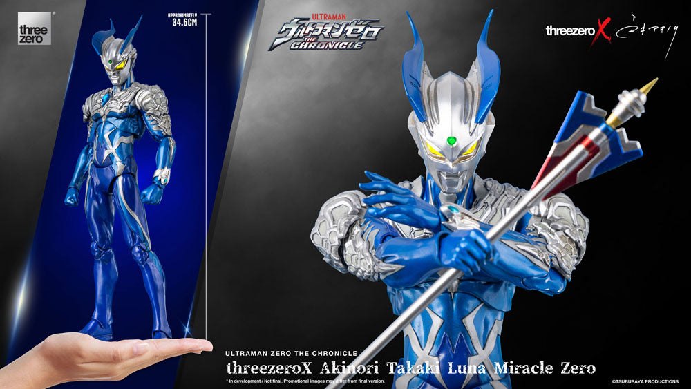 Ultraman Zero: The Chronicle Action Figure 1/6 Luna Miracle Zero by Akinori Takaki 35cm - Action Figures - ThreeZero - Hobby Figures UK