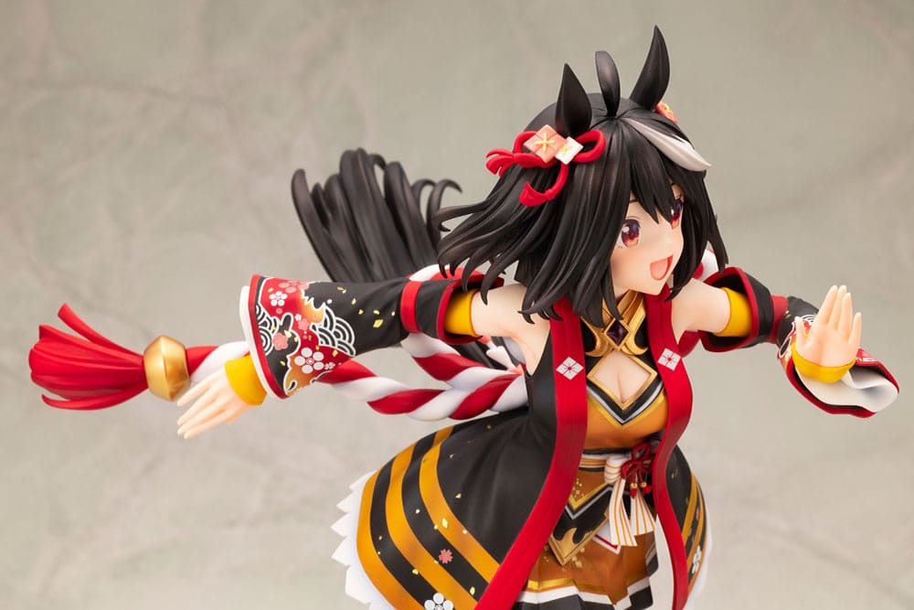 Uma Musume Pretty Derby PVC Statue 1/7 Outrunning the Encroaching Heat Kitasan Black 30cm - Scale Statue - Kotobukiya - Hobby Figures UK