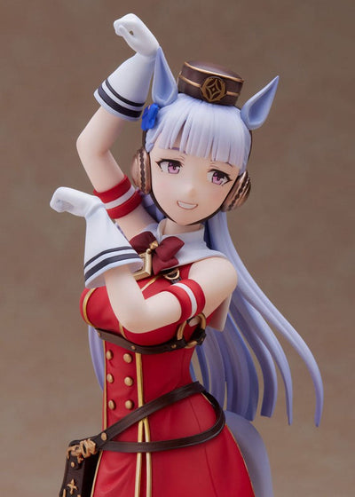 Uma Musume Pretty Derby PVC Statue 1/7 Gold Ship First-Place Pose! 27cm - Scale Statue - Furyu - Hobby Figures UK